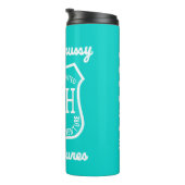 Wonderhussy Adventures Desert Badge Blauwgroen Thermosbeker (Geroteerd rechts)