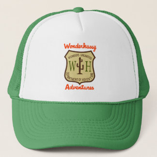Wonderhussy Adventures Desert Badge Trucker Hat Pet
