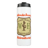 Wonderhussy Adventures Officiële Desert Badge Thermosbeker (Voorkant)