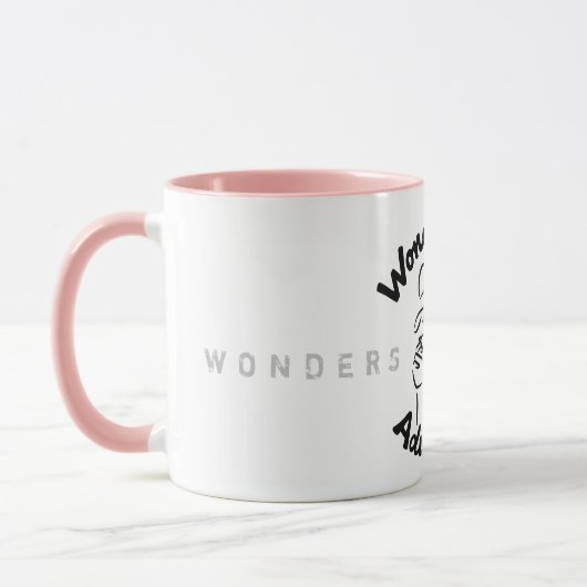Wonderhussy Adventures Portrait Coffee Mok (Links)