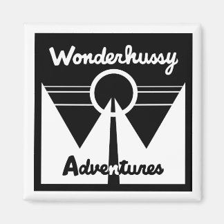 Wonderhussy avonturen zwart-wit licht magneet