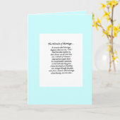 wonderhuwelijk, ik hou van je kaart (Gele Bloem)