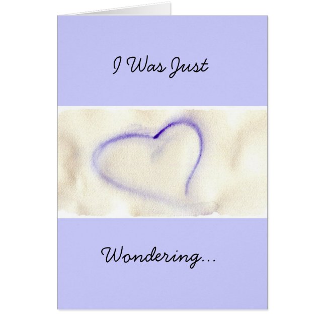 Wondering (Voorkant)