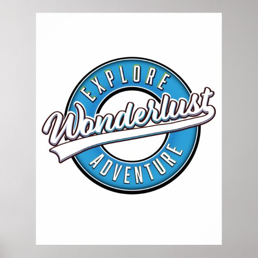 Wonderl ust Exken Adventure Poster (Voorkant)