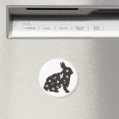 Wonderland 1 Konijn Magneet (Insitu (Vaatwasser))