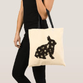 Wonderland 1 Konijn Tote Bag (Voorkant (product))