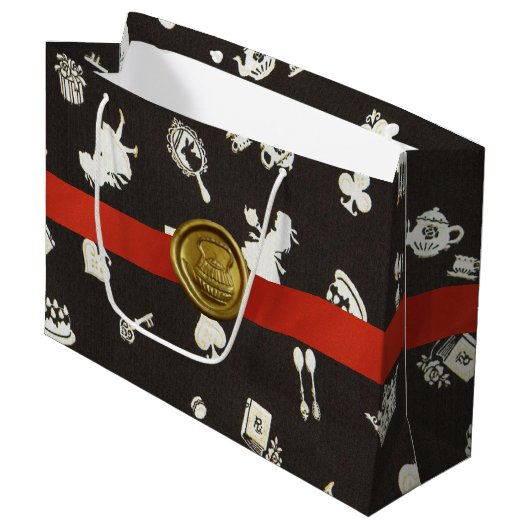 Wonderland 1 large cadeautasje (Voorkant Gekanteld)