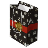 Wonderland 1 medium cadeauzakje (Voorkant Gekanteld)