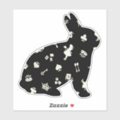 Wonderland 1 Rabbit Sticker (Vel)