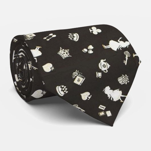 Wonderland 1 stropdas (Opgerold)