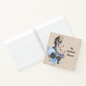 Wonderland Alice Gratitude Journal Notitieboek (Binnen)