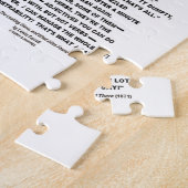 Wonderland Alice Humpty Dumpty Conversty Quote Legpuzzel (Zijkant)