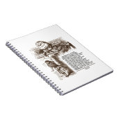 Wonderland Alice Humpty Dumpty Conversty Quote Notitieboek (Rechterzijde)