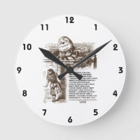 Wonderland Alice Humpty Dumpty Conversty Quote