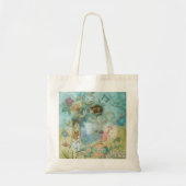 Wonderland - Alice in Wonderland Collage Tote Bag (Voorkant)
