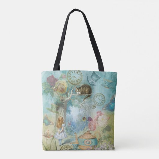 Wonderland - Alice in Wonderland Tote Bag (Achterkant)