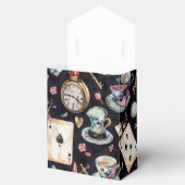 Wonderland Alice Patroon Bedankdoosjes (Geopend)