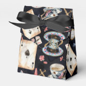 Wonderland Alice Patroon Bedankdoosjes (Voorkant Zijde)