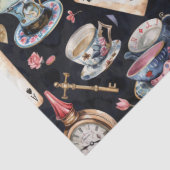 Wonderland Alice Patroon Tissuepapier (Detail)