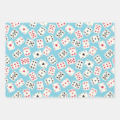Wonderland Alice Patroon Wrapping Papier Blad Inpakpapier Vel (Voorkant 2)