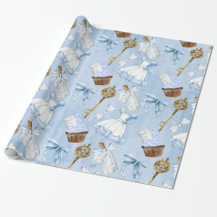 Wonderland Alice Pattern Cadeaupapier