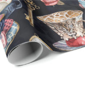 Wonderland Alice Pattern Cadeaupapier (Rol Hoek)