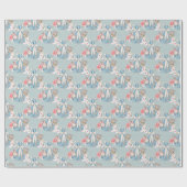 Wonderland Alice Pattern Cadeaupapier (Vlak)
