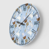 Wonderland Alice Pattern Grote Klok (Hoek)