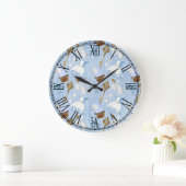 Wonderland Alice Pattern Grote Klok (Huis)