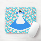Wonderland Alice Pattern Muismat (Met muis)