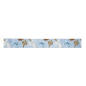 Wonderland Alice Pattern Satijnen Lint (Voorkant)