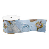 Wonderland Alice Pattern Satijnen Lint (Spoel)