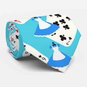 Wonderland Alice Pattern Stropdas