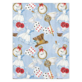 Wonderland Alice Pattern Tafelkleed (Voorkant)