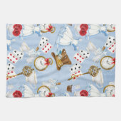 Wonderland Alice Pattern Theedoek (Horizontaal)