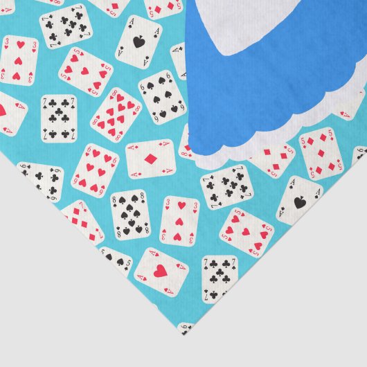 Wonderland Alice Pattern Tissuepapier (Detail)