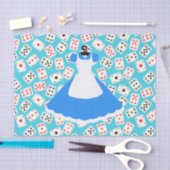Wonderland Alice Pattern Tissuepapier (Craft)