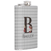 Wonderland Alice & Queen of Hearts Letter B Heupfles (Rechts)