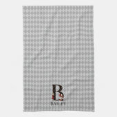 Wonderland Alice & Queen of Hearts Letter B Theedoek (Verticaal)