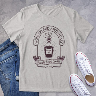 Wonderland Apotheker Logo Bookish Tri-Blend Shirt