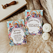 Wonderland Baby shower Boekaanvraag Informatiekaartje