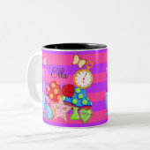 Wonderland BIrthday Mok (Voorkant links)