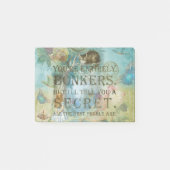 Wonderland - bonkers citaat - Alice in Wonderland Post-it® Notes (Voorkant)