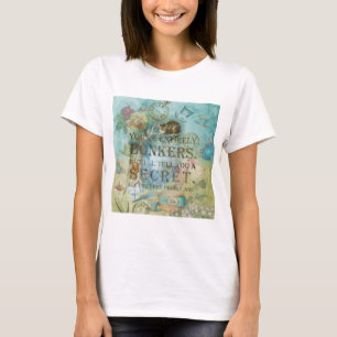 Wonderland - bonkers citaat - Alice in Wonderland T-shirt