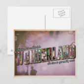 wonderland. briefkaart (Voorkant / Achterkant)