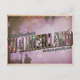 wonderland. briefkaart