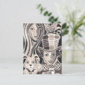 Wonderland Briefkaart (Staand voorkant)