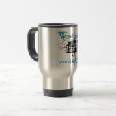 Wonderland Camp Travel Mug Reisbeker (Voorkant links)