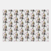Wonderland Characters Trio Inpakpapier Vel (Voorkant)