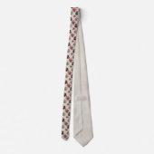 Wonderland Classic Pattern Necktie Tie Stropdas (Achterkant)